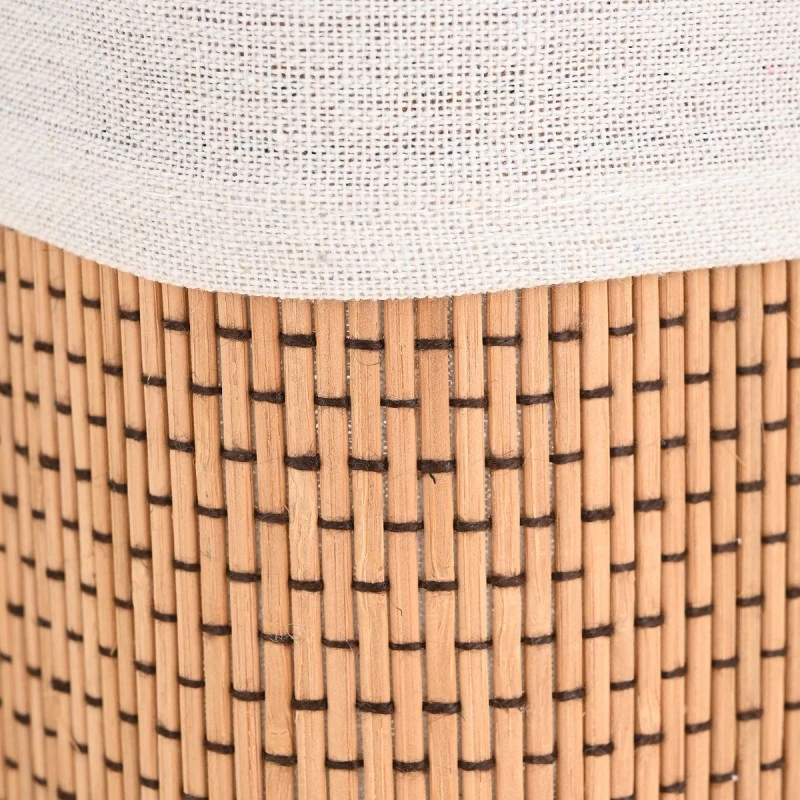 STORAGE &amp; ORGANIZER BOX BAMBOO ESSENTIALS WITH CLOTHING 3PCS BEIGE