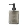 SOAP DISPENSER PURE SOAP GLASS 520ML GREY