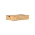 ESTIA ΚΟΥΤΙ ΟΡΓΑΝΩΣΗΣ ΚΑΙ ΑΠΟΘΗΚΕΥΣΗΣ BAMBOO ESSENTIALS ΜΕ ΚΑΘΡΕΦΤΗ 23x13,50x4cm