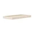 BATHROOM TOWEL TRAY TRAVERTINE