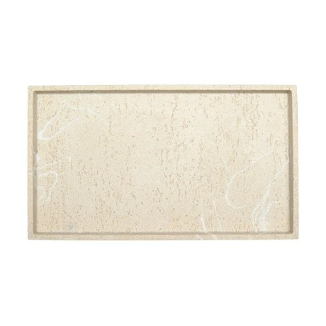 BATHROOM TOWEL TRAY TRAVERTINE