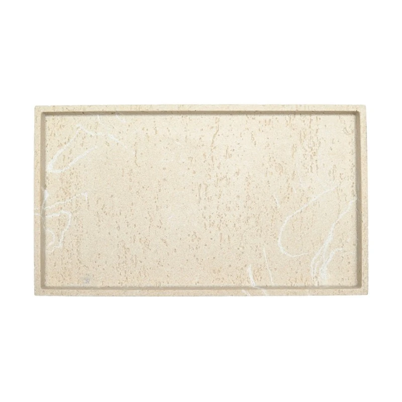 BATHROOM TOWEL TRAY TRAVERTINE