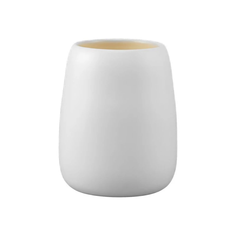 TOOTHBRUSH HOLDER FJORD SOFT CERAMIC WHITE