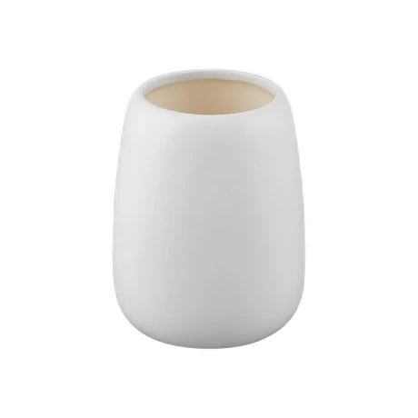 TOOTHBRUSH HOLDER FJORD SOFT CERAMIC WHITE