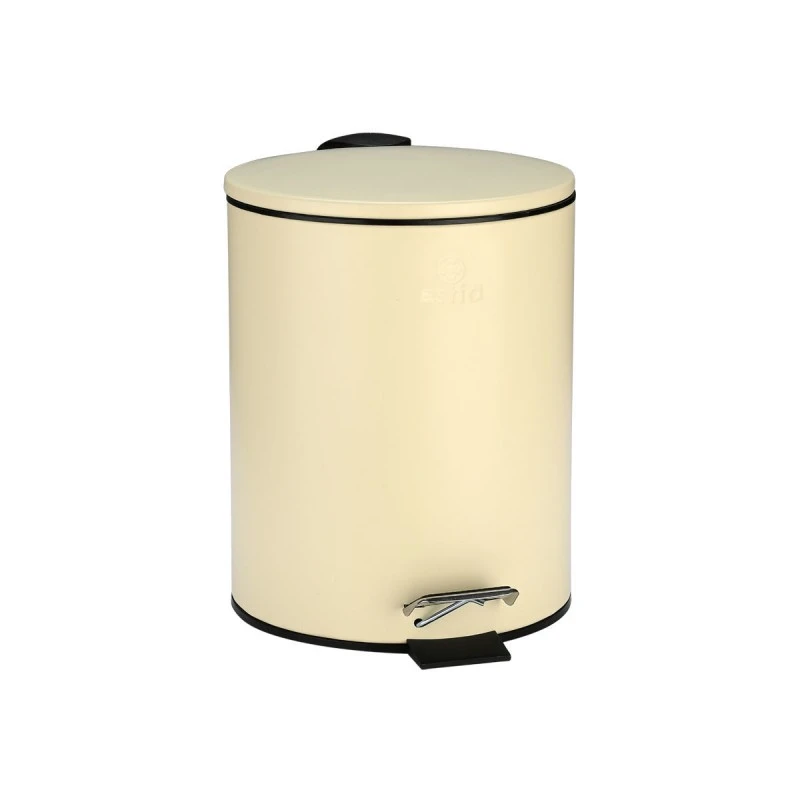 BATHROOM BIN CLASSIC SOFT CLOSE 5lt MATTE IVORY