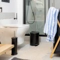 BATHROOM BIN CLASSIC SOFT CLOSE 5lt MATTE BLACK
