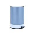 BATHROOM BIN TONE LAB SOFT CLOSE 6lt OPAL BLUE