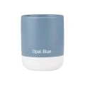 TOOTHBRUSH HOLDER TONE LAB CERAMIC OPAL BLUE