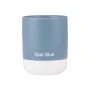 TOOTHBRUSH HOLDER TONE LAB CERAMIC OPAL BLUE