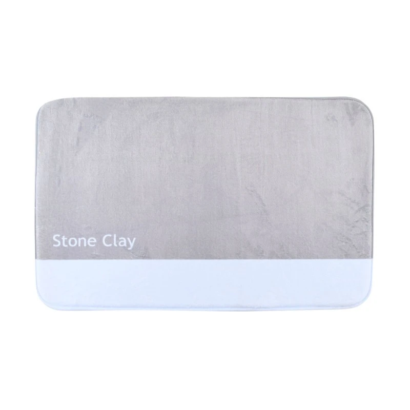 BATHROOM MAT TONE LAB 50x80cm STONE CLAY