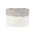 STORAGE BASKET TONE LAB WITH INTERNAL CLOATHING SET OF 2PCS STONE CLAY
