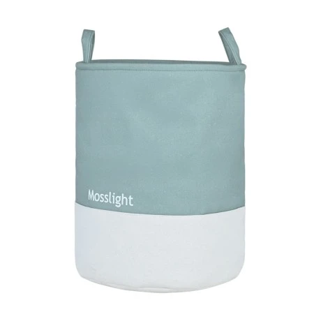 LAUNDRY BASKET TONE LAB WITH HANDLES 35x35x50cm OPAL BLUE