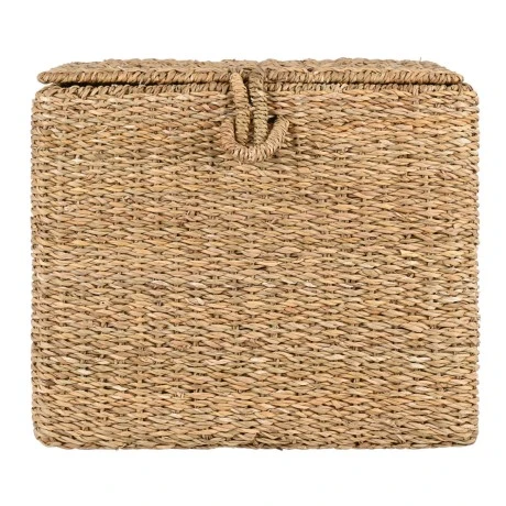 STORAGE BASKET NERINA 45X34X40 WITH LID