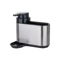 STAINLESS STEEL DISH SOAP DISPENSER INOXA WITH SPONGE HOLDER INOX