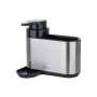 STAINLESS STEEL DISH SOAP DISPENSER INOXA WITH SPONGE HOLDER INOX