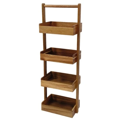 FLOOR STORAGE SHELF ALLURE WITH 4 SHELVES