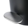 BATHROOM BIN SLIM SOFT CLOSE STAINLESS STEEL 5lt MATTE INOX
