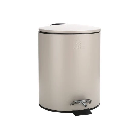 ΧΑΡΤΟΔΟΧΕΙΟ ΜΠΑΝΙΟΥ CLASSIC SOFT CLOSE 5lt ΜΑΤ TAUPE