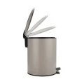 BATHROOM BIN CLASSIC 5lt SOFT CLOSE MATTE TAUPE
