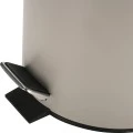 BATHROOM BIN CLASSIC 5lt SOFT CLOSE MATTE TAUPE
