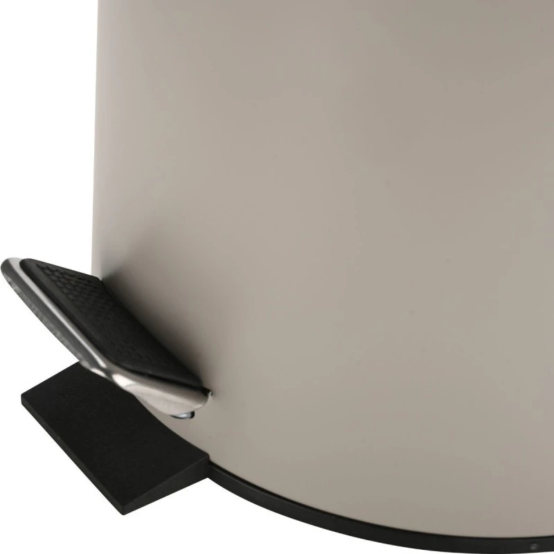 BATHROOM BIN CLASSIC 5lt SOFT CLOSE MATTE TAUPE