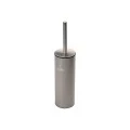 TOILET BRUSH DITA STAINLESS STEEL WITH PLASTIC CONTAINER 23cm MATTE INOX