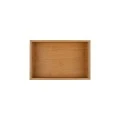 DRAWER ORGANIΖER BOX BAMBOO ESSENTIALS 15X23X7cm