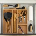 DRAWER ORGANIΖER BOX BAMBOO ESSENTIALS 15X23X7cm