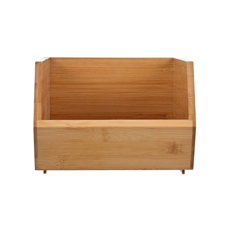 ORGANIΖER BOX BAMBOO ESSENTIALS 17.8x15.7x12.5cm