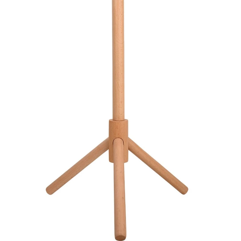 COAT RACK 8 HOOKS WOODEN