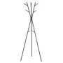 COAT RACK WITH 9 HOOKS METALLIC BLACK