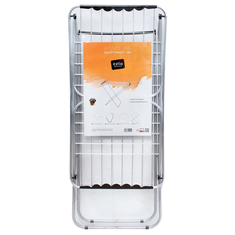 DRYING RACK ALUMINUM 18m FOLDABLE