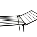 ESTIA ΑΠΛΩΣΤΡΑ ΔΑΠΕΔΟΥ NEO BLACK ΜΕΤΑΛΛΙΚΗ 1.75x1.07x60 ΠΤΥΣΣΟΜΕΝΗ