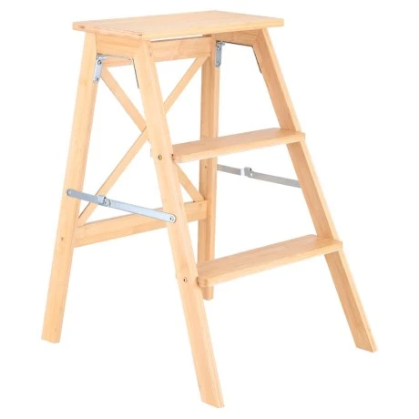 STEP LADDER BAMBOO ESSENTIALS WITH 3 SEPS