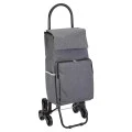 SHOPPING TROLLEY TRIPOLL WITH 2 TRIPLE WHEELS WATERPROOF