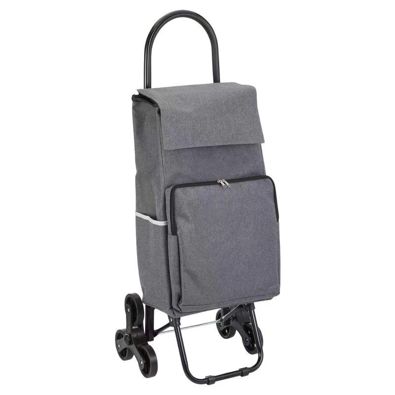 SHOPPING TROLLEY TRIPOLL WITH 2 TRIPLE WHEELS WATERPROOF