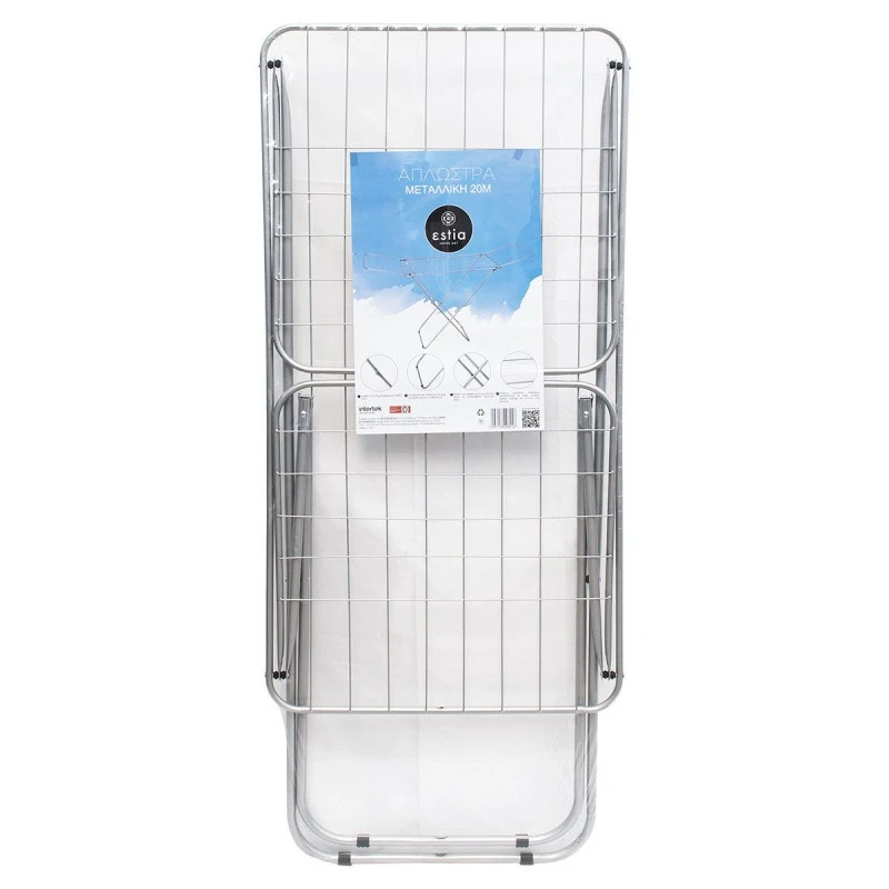 DRYING RACK METALLIC 20m FOLDABLE