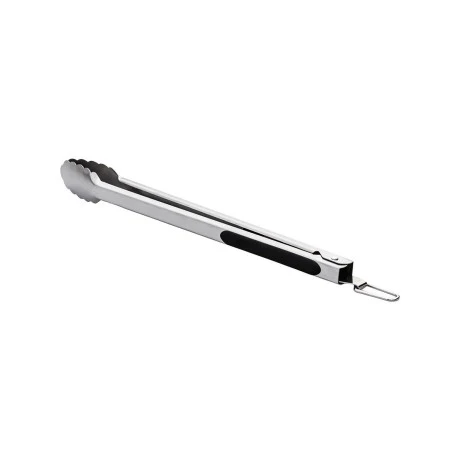 KITCHEN TONGS STAINLESS STEEL 38cm WITH SILICONE HANDLES