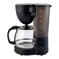 COFFEE MAKER BLACK PLUS PLASTIC 750w WITH GLASS JUG 1.25lt
