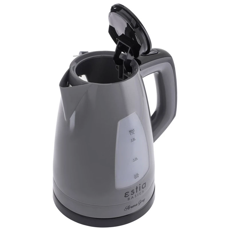 KETTLE AROMA GREY PLASTIC 2200w 1.7lt GREY