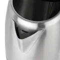 KETTLE BLACK &amp; INOX STAINLESS STEEL 2200w 1.7lt