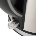 KETTLE BLACK &amp; INOX STAINLESS STEEL 2200w 1.7lt
