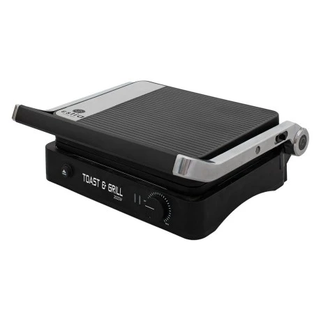 GRILL TOASTER TOAST &amp; GRILL 4-SLICE 2000w WITH DETACHABLE PLATES &amp; THERMOSTAT