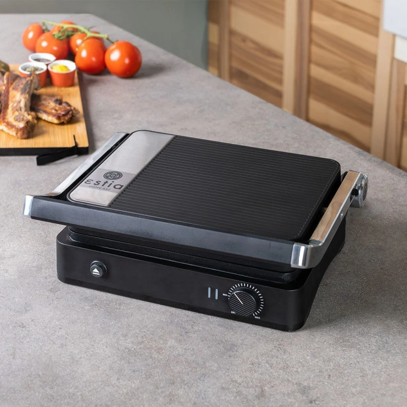 GRILL TOASTER TOAST &amp; GRILL 4-SLICE 200w WITH DETACHABLE PLATES &amp; THERMOSTAT