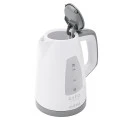 KETTLE GUSTO WHITE PLASTIC 2200w 1.7lt WHITE