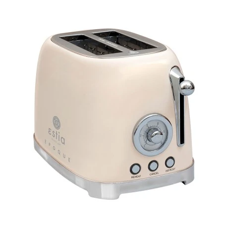 TOASTER RETRO EPOQUE 2-SLIDE 815w CREAM