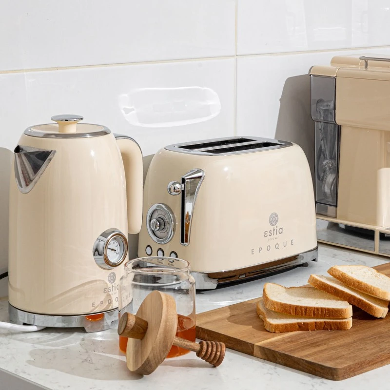 TOASTER RETRO EPOQUE 2-SLIDE 815w CREAM