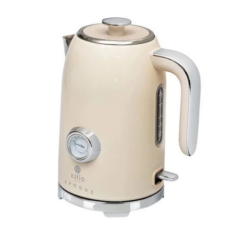 KETTLE RETRO EPOQUE STAINLESS STEEL 2200w 1.7lt CREAM
