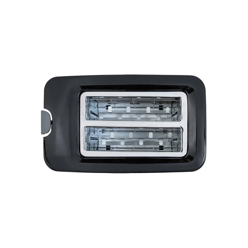 TOASTER BLACK PLUS 2-SLICE WITH 7 BROWNING 750w BLACK