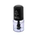 FOOD CHOPPER BLACK PLUS 400w WITH PLASTIC BOWL 500ml